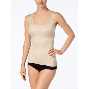 Maidenform Women's Nude Light Tummy-Control Comfort Devotion Camisole 2XL, EUC
